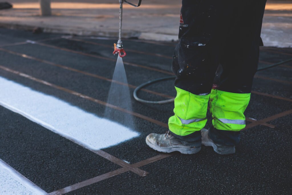 Parking Lot Striping, Maintenance & Repair Services by Prestigious Painting professionals Commercial painters at Waconia, Minnetonka, MN