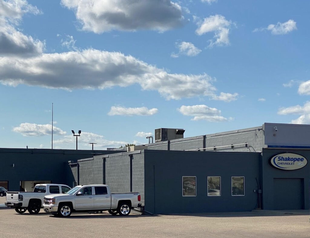 Shakopee Chevrolet Commercial Painting Services at Minnetonka, Waconia, MN by Prestigious Painting Professionals Commercial Painters